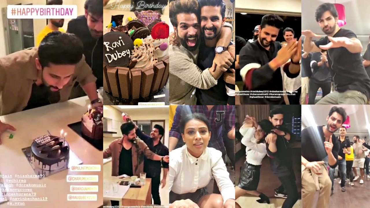 Ravi Dubey Birthday Party 2019 Inside Video - Nia Sharma, Rithvik Dhanjani, Karan Wahi, Karan Grover