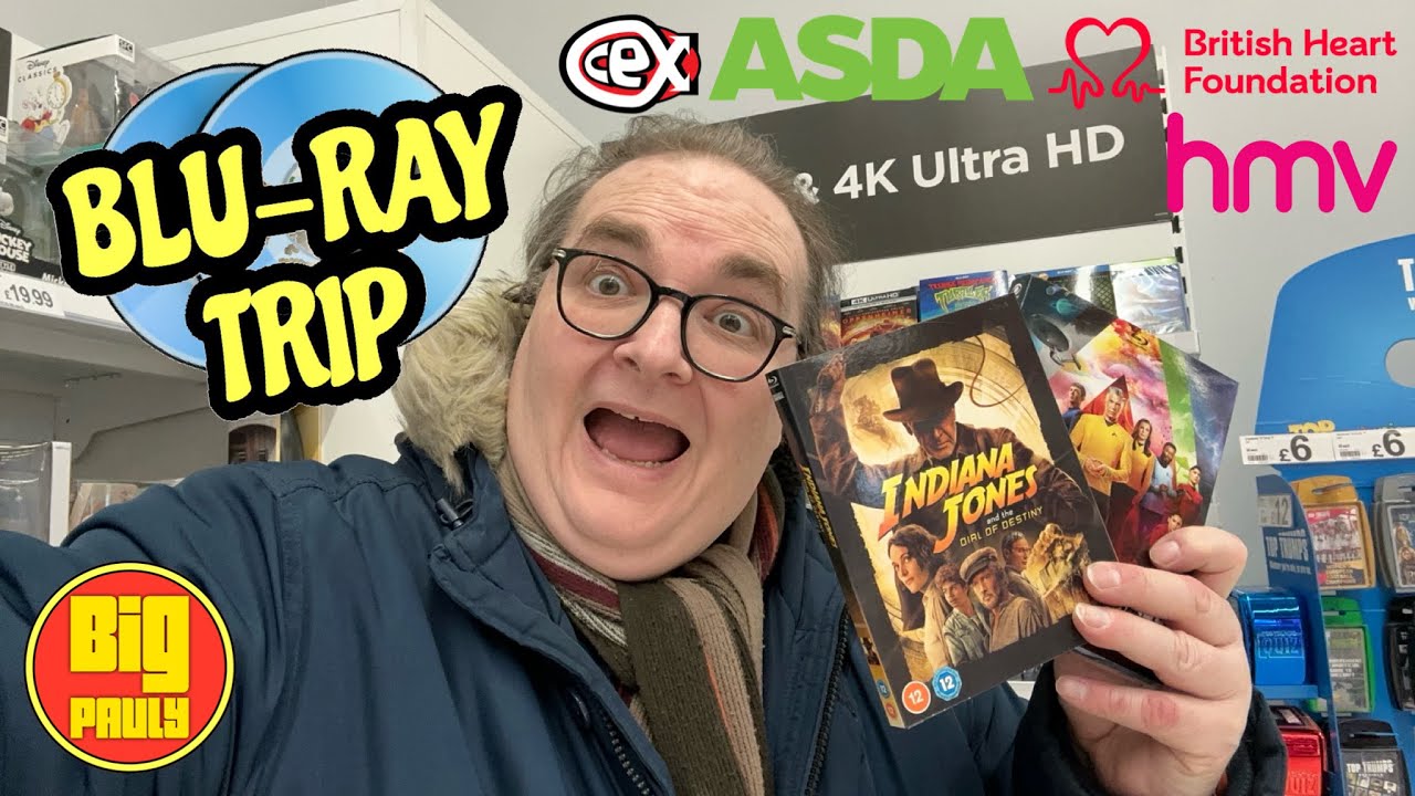 Blu-ray Hunting Trip - A Haunting in Venice, A Dial of Destiny and a Cunning Plan!