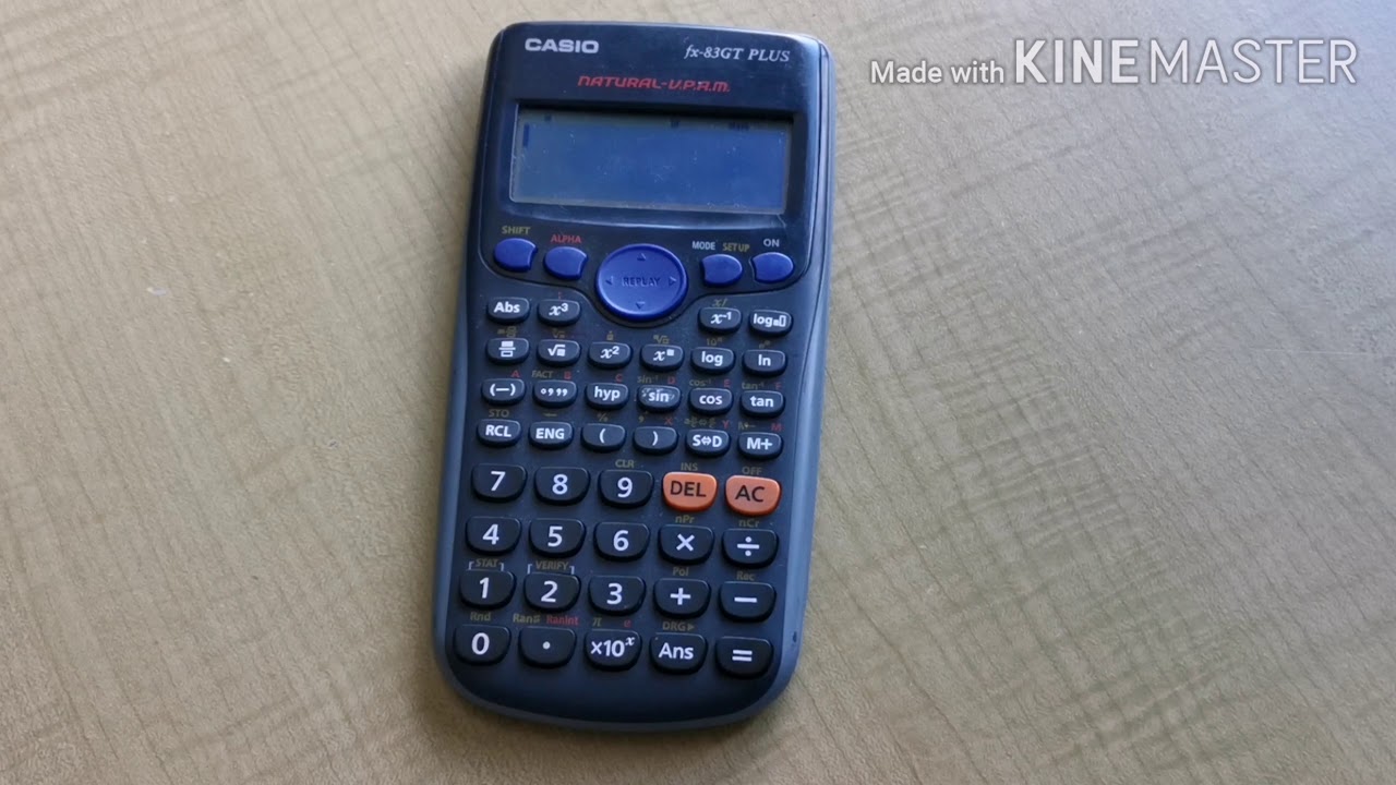 Tutorial 1C: Using a calculator in STAT mode