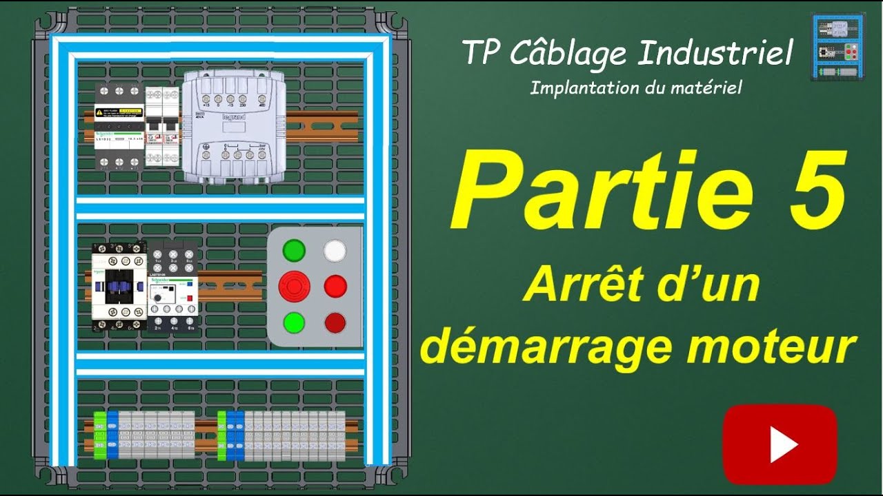 TP1 - Câblage - partie 5 - Arrêt d'un process