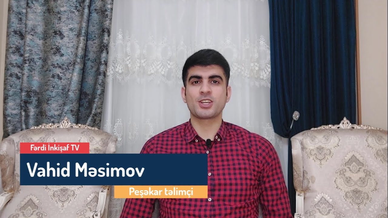 Stress | Formaları | Əlamətləri | Stressin idarəolunması | Vahid Məsimov təqdim edir #92