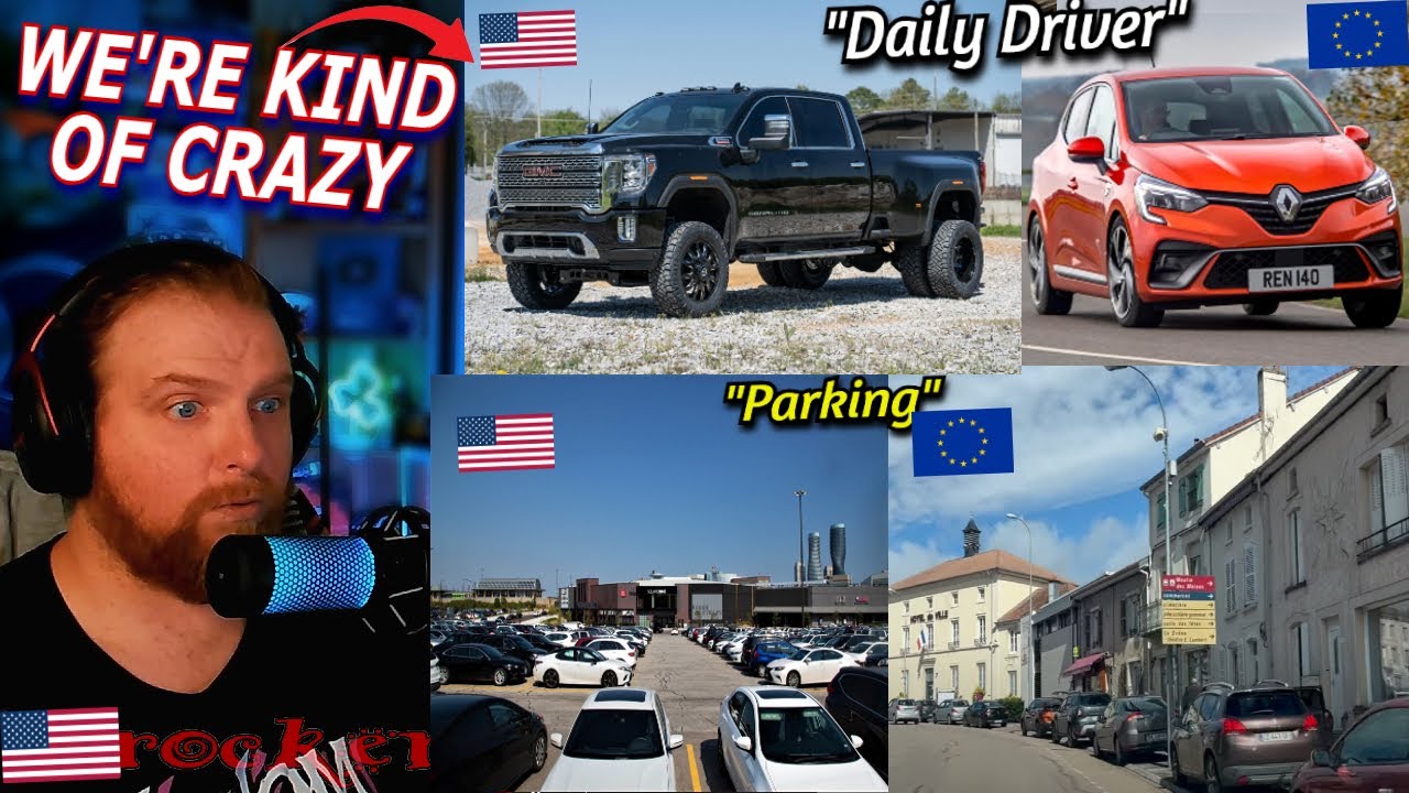 American Reacts to More Differences Driving in Europe (France) VS The USA