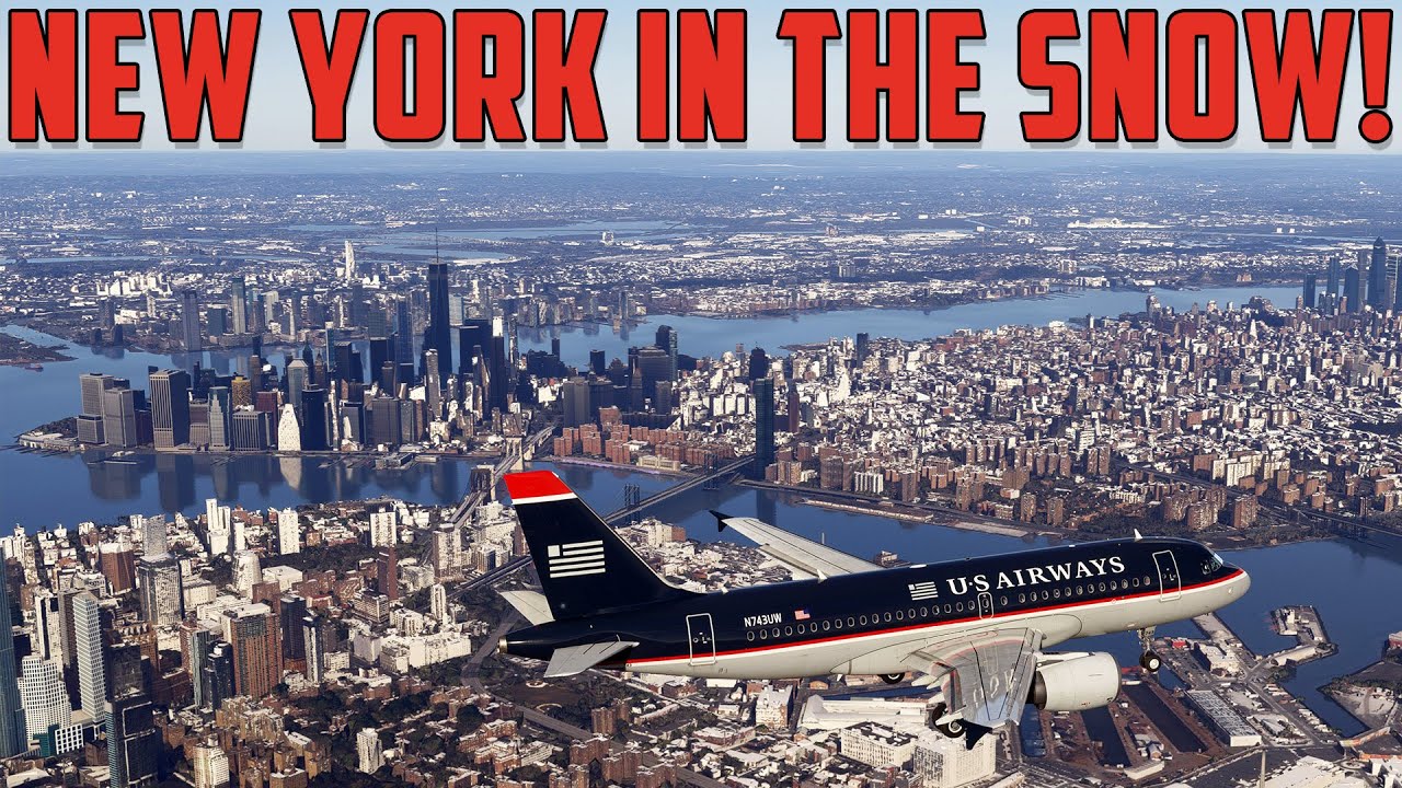 ✈️ Avianca & US Airways Ops! ✈️ SNOWY NYC & DCA!! 🗽🍎✈️ KBOS ➜ KLGA ➜ KDCA ✈️