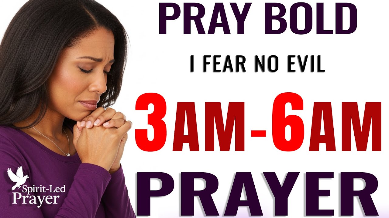 If You Wake Up 3–6 AM, Say This Psalm 23 Breakthrough Prayer for Peace & Protection 🙏