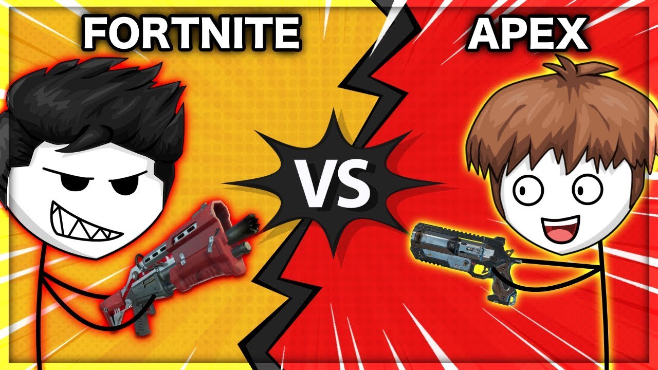 When a Fortnite Gamer Plays Apex Legends | Fortnite vs Apex Legends