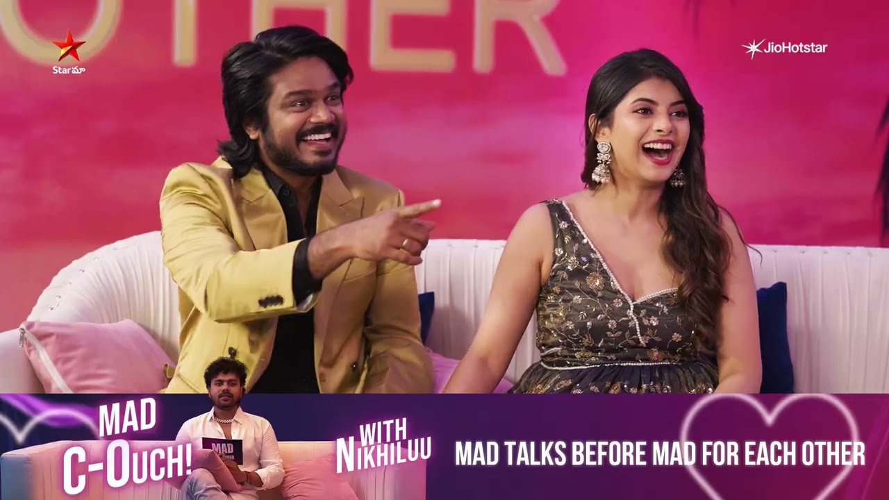 Sandhya & Britto on the MAD C-Ouch | Mad for Each Other | JioHotstar | Star Maa