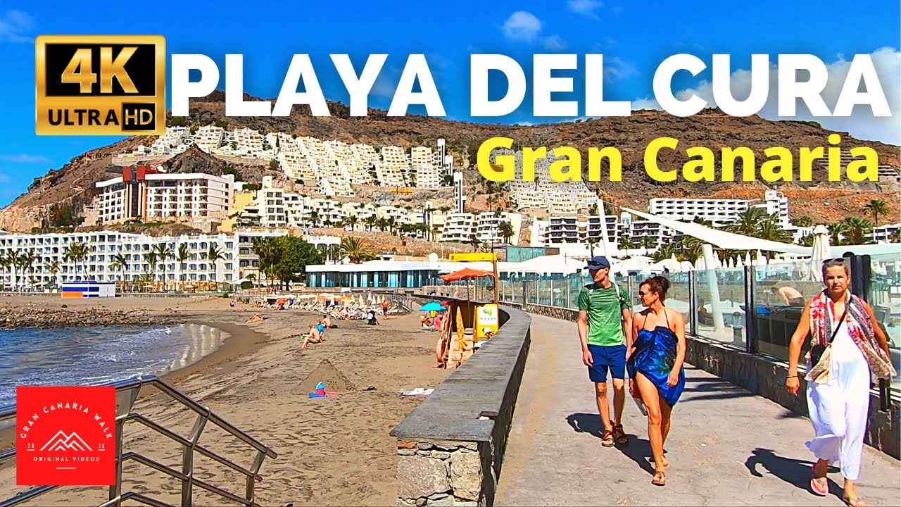 Gran Canaria Playa del Cura Mogan Walk 🔴 Riviera Vista Hotel to Idyll Suites Hotel