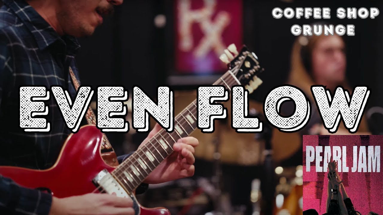 Even Flow - (Pearl Jam) Jazz Cover by Coffee Shop Grunge - 4K