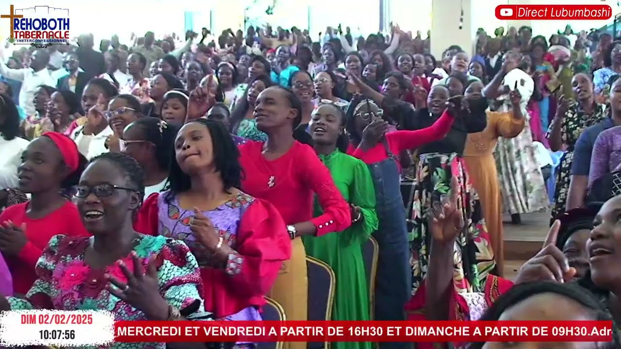 LOUANGE DU 02 février 2025 REHOBOTH TABERNACLE