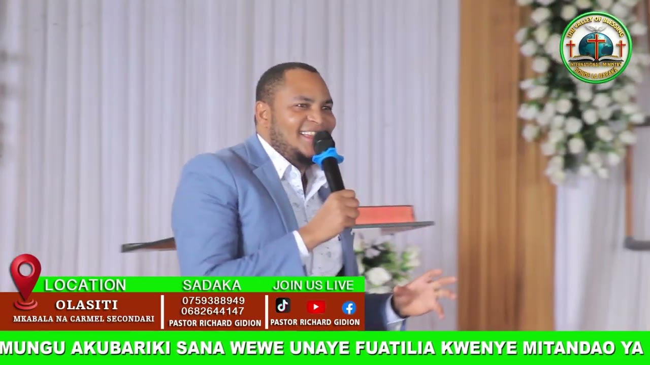 SOMO : KUVIKWA VAZI LA HESHIMA | Pastor Richard Gidion