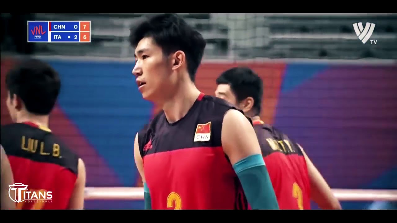 The Best of Jiang Chuan ( 江川 ) Volleyball Nations League 2018 ᴴᴰ