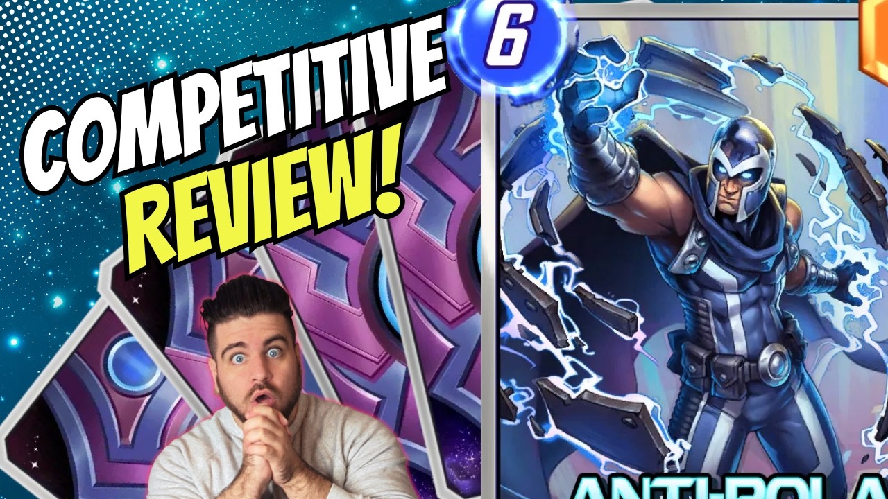 A Competitive Review Of Anti-Polar Magneto In Marvel SNAP | Top Synergies, Decks, Potential
