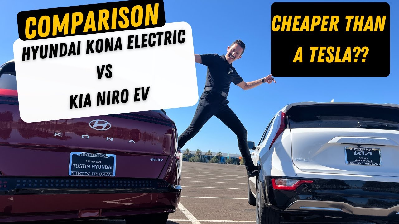 Бюджетные электромобили: противостояние Hyundai Kona Electric и Kia Niro EV