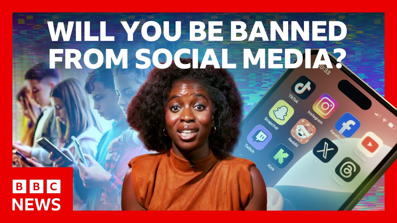 UK social media ban for under-16s EXPLAINED | BBC News