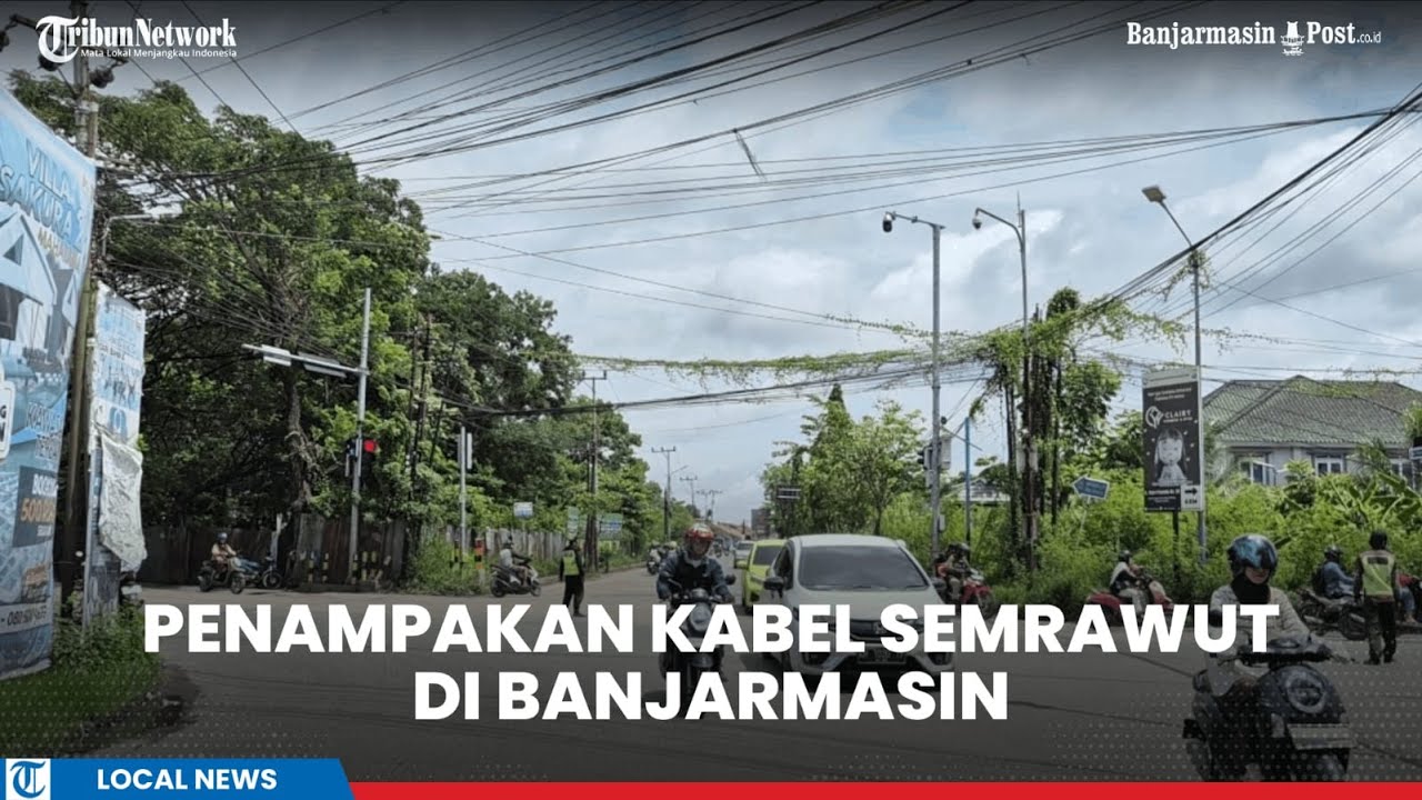 Disentil Soal Kabel Semrawut dan Maraknya Baliho, Wali Kota Banjarmasin Respon Kritikan Presiden