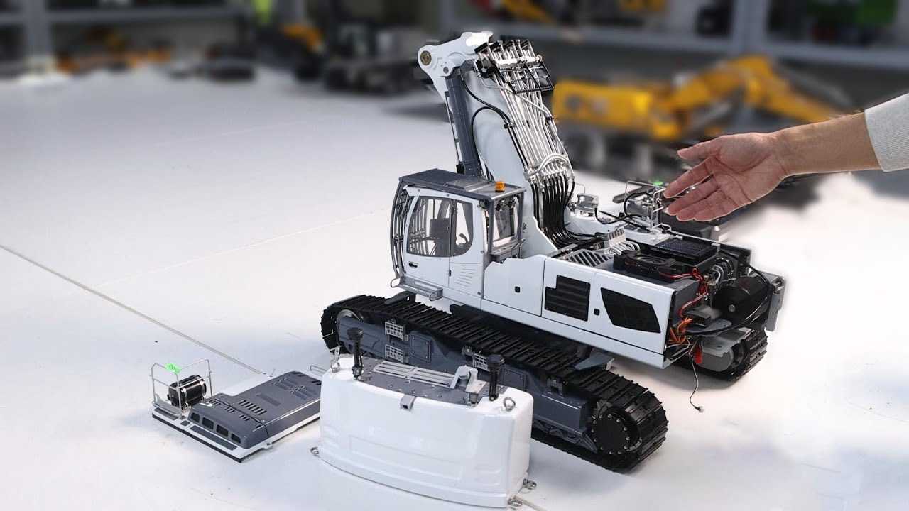 How to disassemble all hydraulic 960 excavator to see inside structure, trouble shooting..