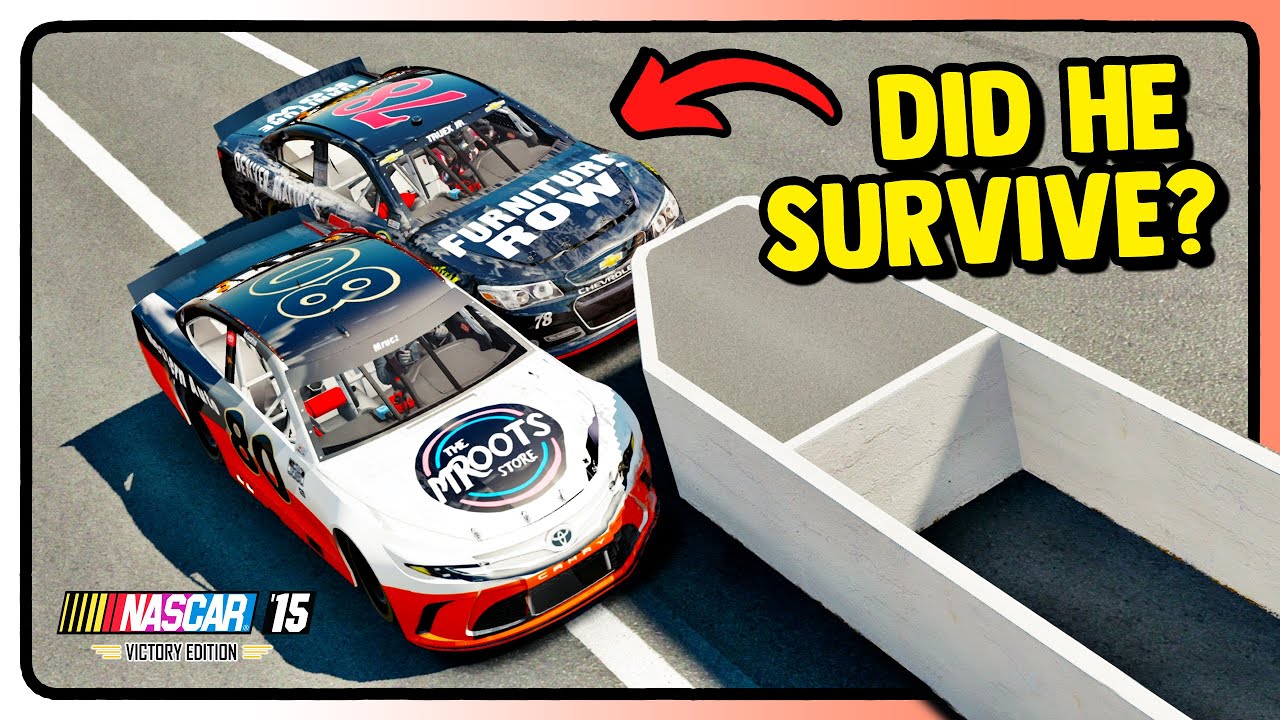 Will A NASCAR Cup Car Survive A Pit Wall