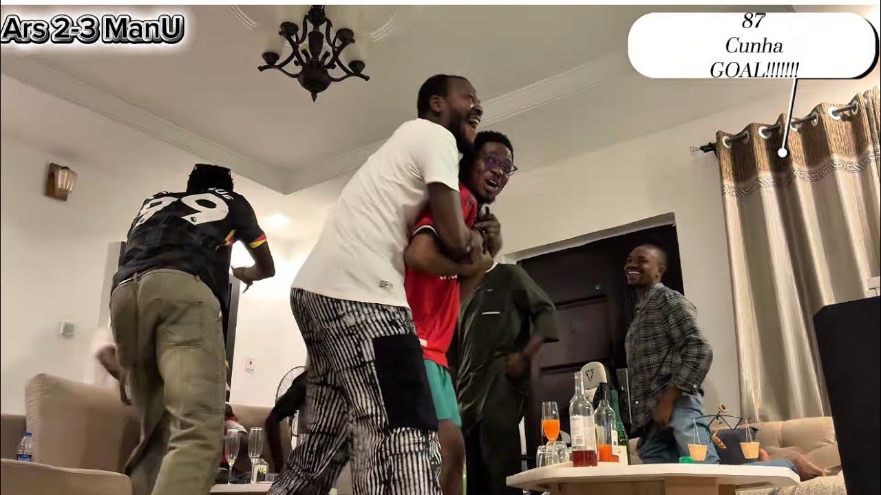 MATCH WATCH ALONG WITH MY FRIENDS…Arsenal vs Manchester United !!!!!