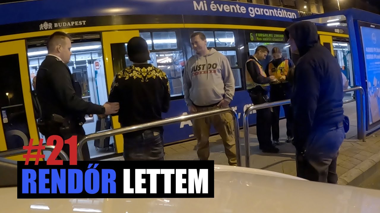 KÉSSEL RABOLT A VILLAMOSON | Szecso Video