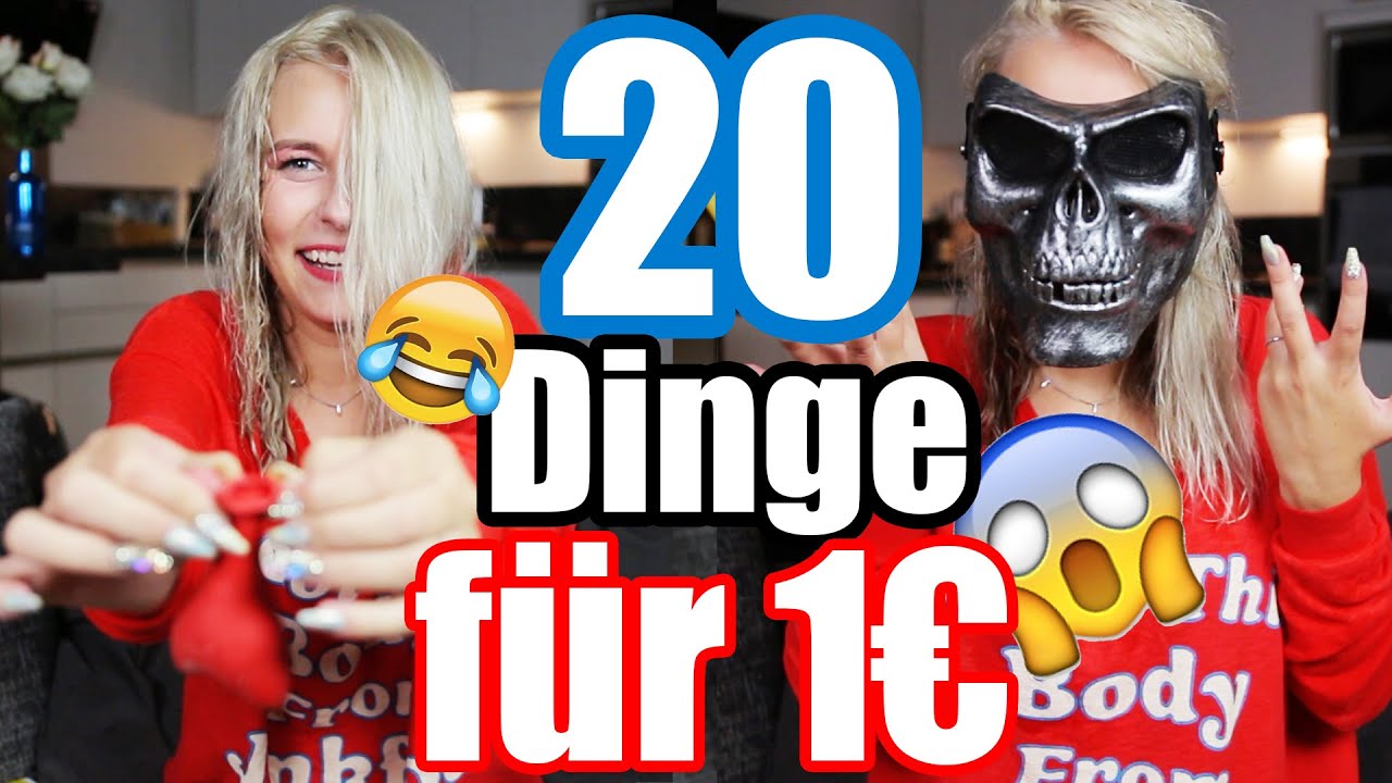 20 richtig VERRÜCKTE Dinge für 1€ TESTEN 😂 | Dagi Bee
