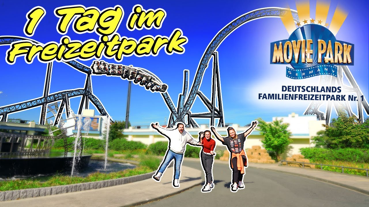 1 VERRÜCKTER TAG IM FREIZEITPARK MIT KAAN, DANIA & BIANCA! 5 heftige Attraktionen testen! 🎢😱