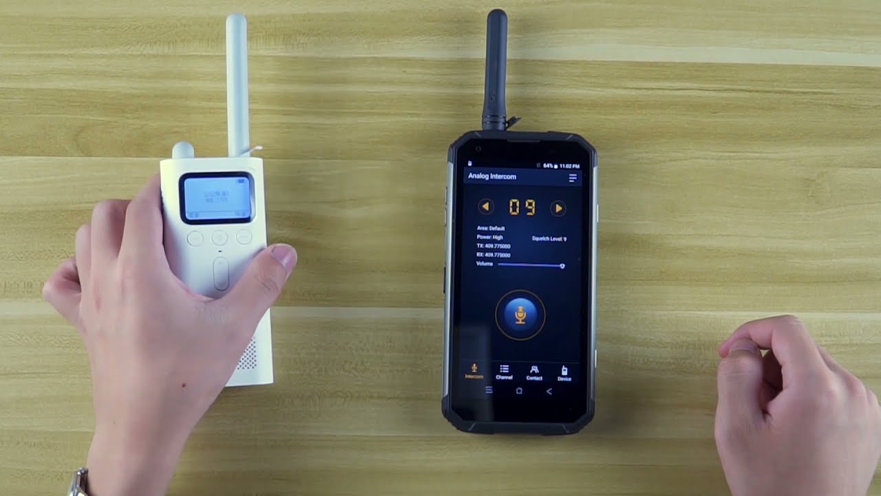 Blackview BV9500 Pro Walkie Talkie Operation Tutorial