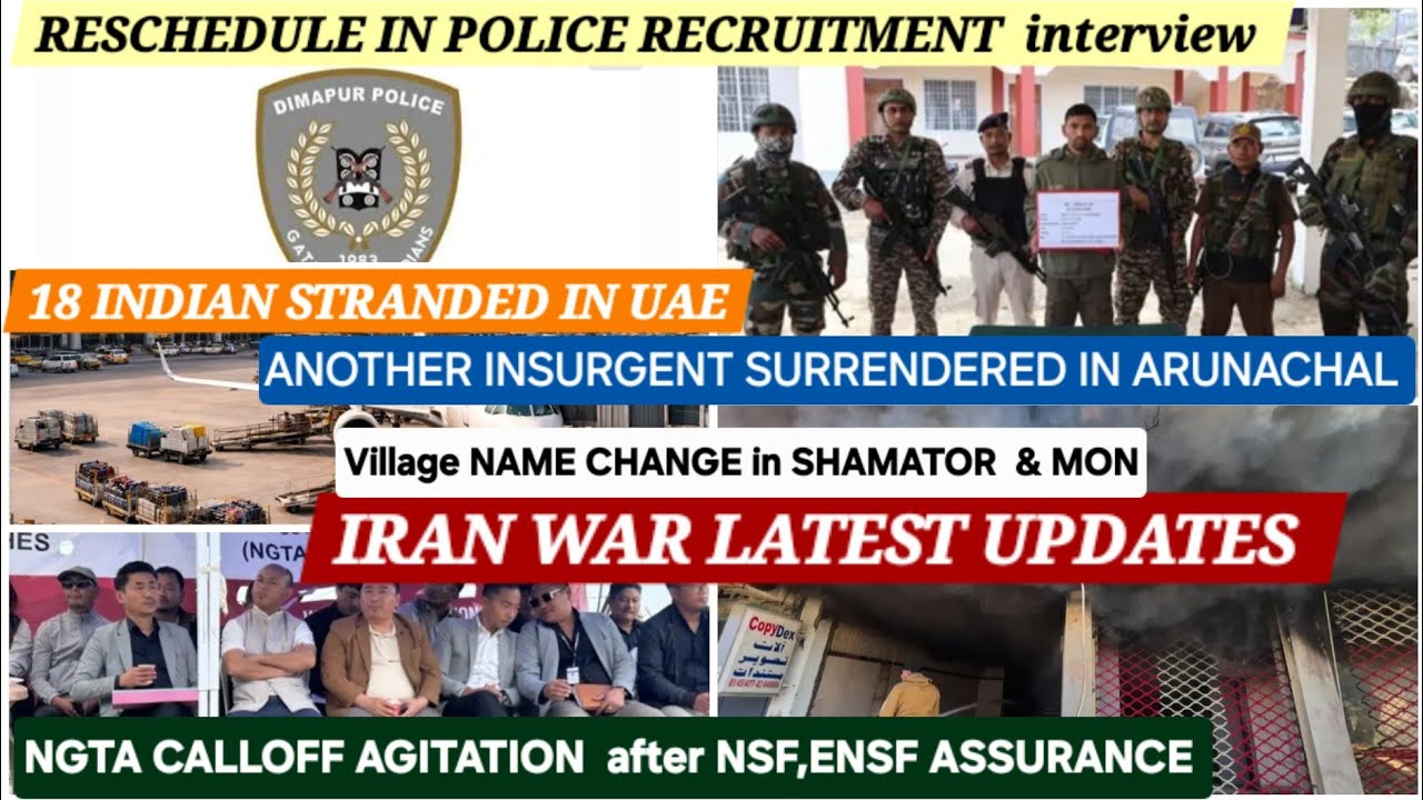 NAGAMESE NEWS 4 March 2026LATEST KHOBOR 