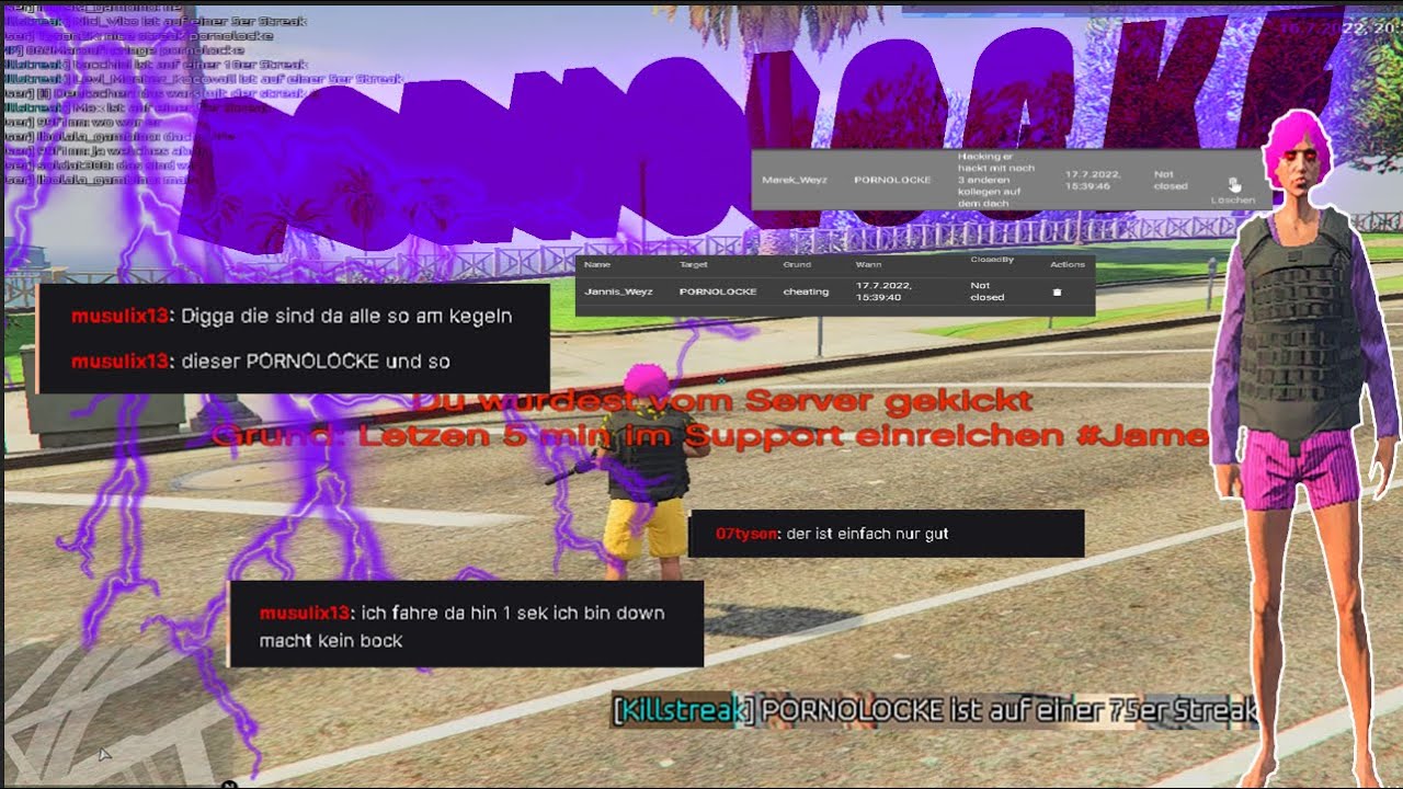 [Champion Gangwar] PORNOLOCKE ist auf einer 75er Streak.