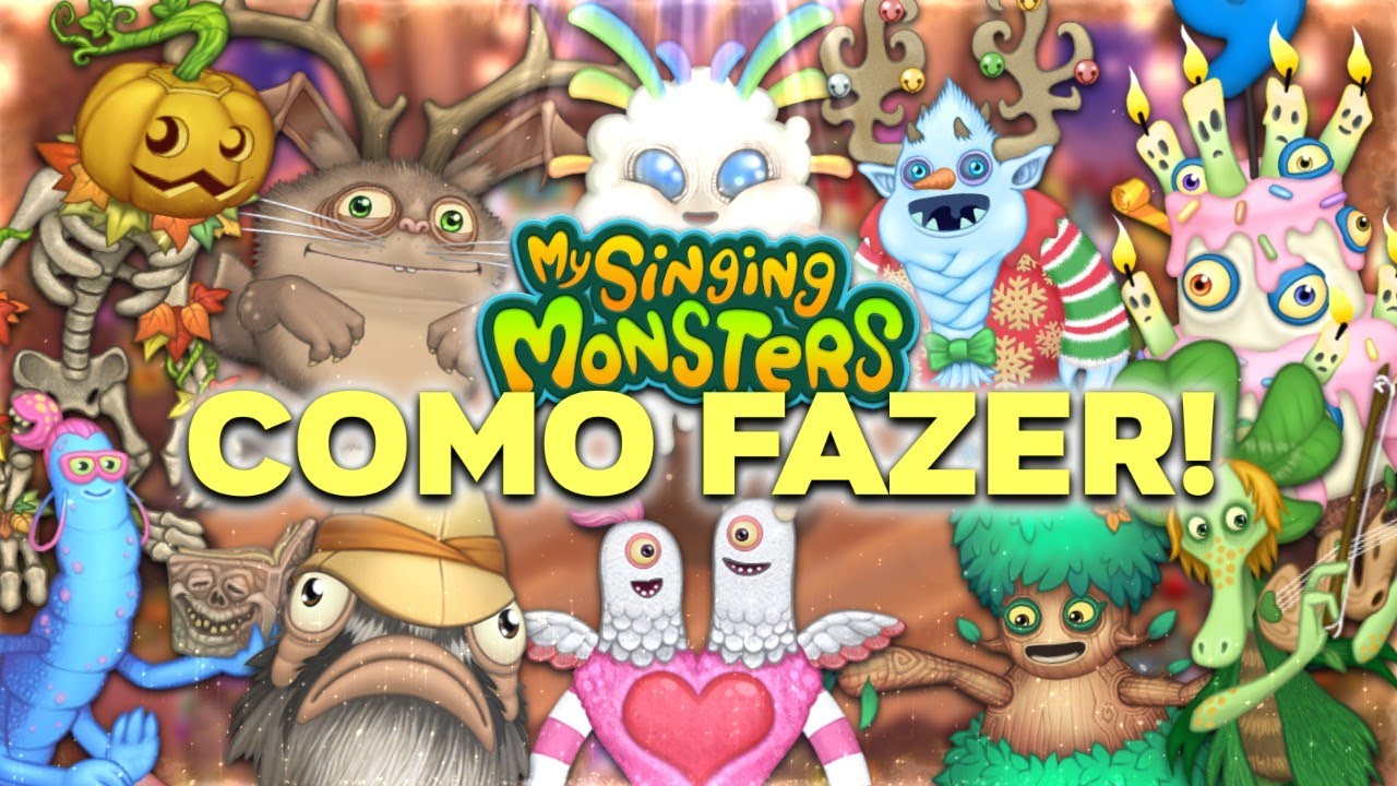 COMO FAZER TODOS OS SAZONAIS DA CABANA SAZONAL! | My Singing Monsters