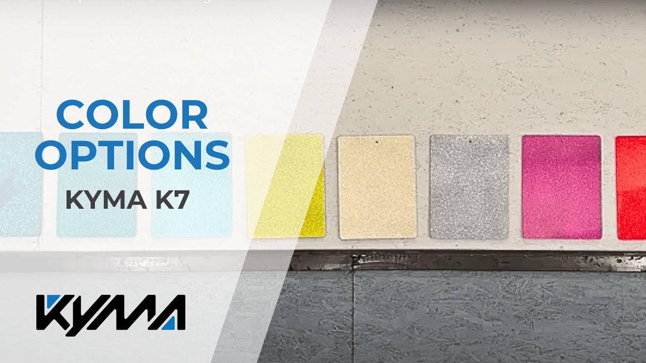 KYMA K7 Color Options and Ordering Process