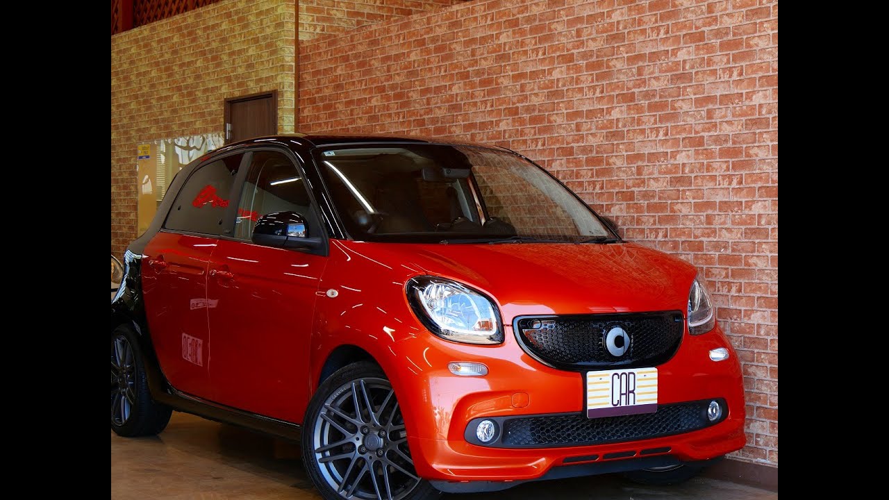スマート　フォーフォー　BRABUS　スポーツ　走行7000ｋｍ！ナビ◆車検R9年4月