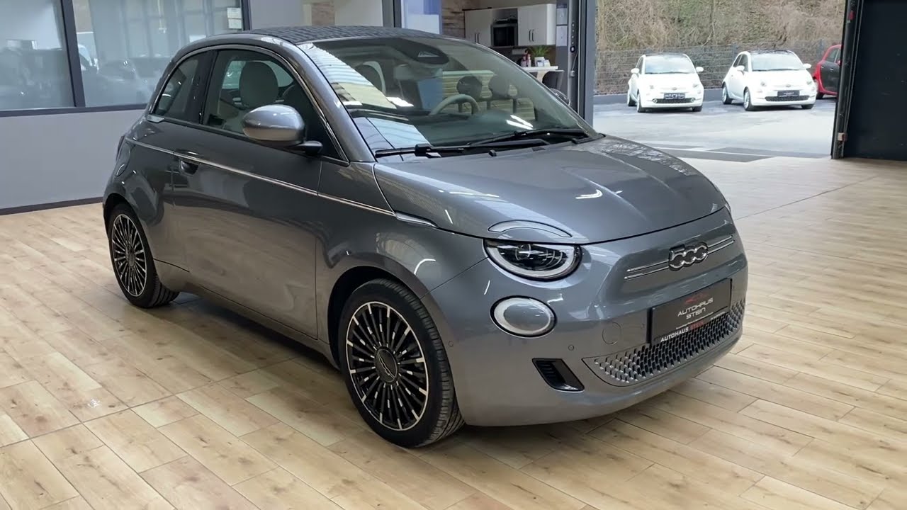 Fiat 500e La Prima Grey Review