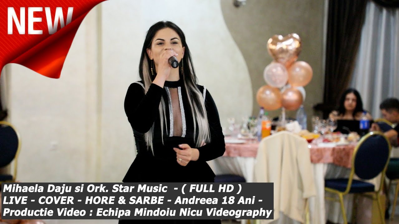 Mihaela Daju si Ork. Star Music - Colaj de Petrecere 2023 - Cover Majorat Andreea Hore & Sarbe LIVE