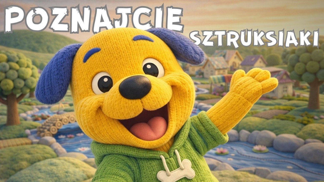 POZNAJCIE SZTRUKSIAKI! 🧸 Nowa Seria o Nawykach i Rutynie | Nutkowe Przedszkole