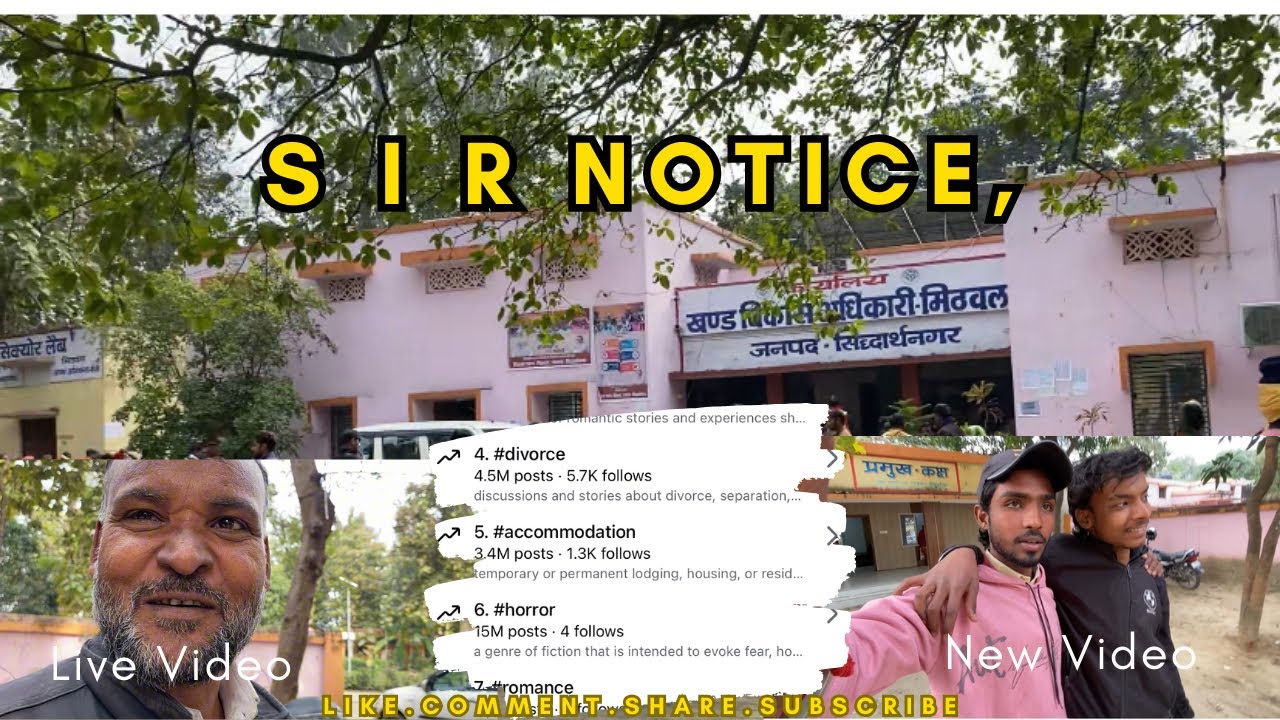 SIR Notice Se Pareshan 😟 | ￼ yeah, Life Reality | Desi Vlog