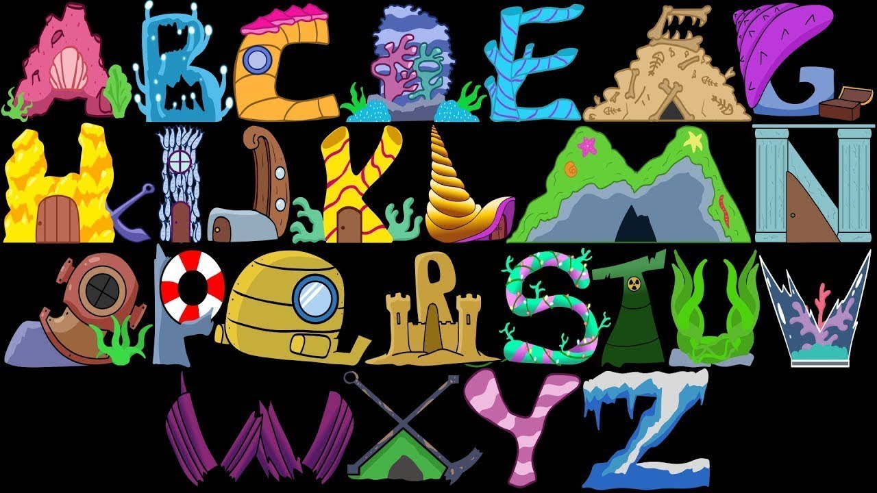 Alphabet Reverse Plush toy All Letter   FROM O BUT THEY SEA HOUSES FULL EDITION