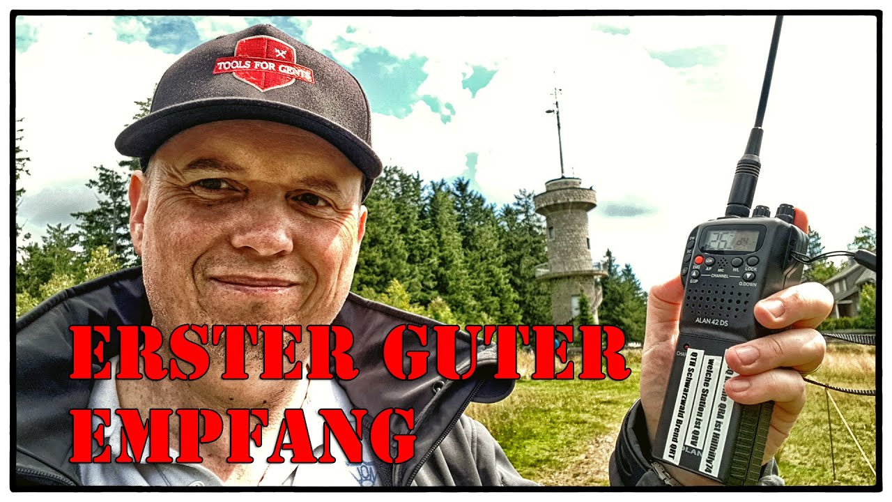 CB-Funk - Midland Alan 42 DS / Erster guter Empfang aus der Schweiz und Deutschland (Funk-Vlog-11)