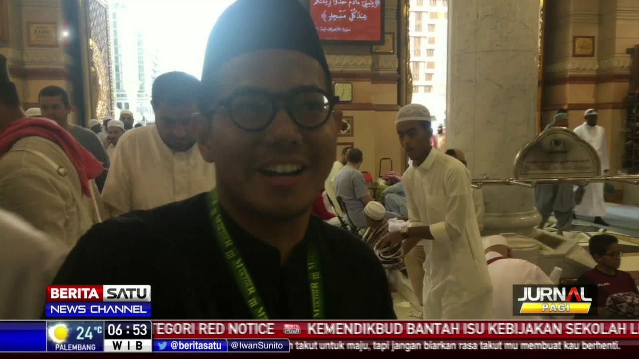 Suasana Berbuka Puasa di Masjid Nabawi Madinah