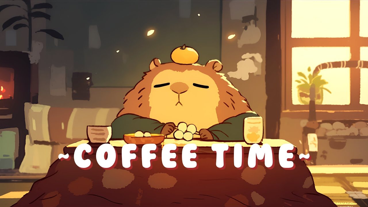 [Long Session] Capybara Study Beats | Cozy Beats for Relaxation 🦫 ✨ 🌙