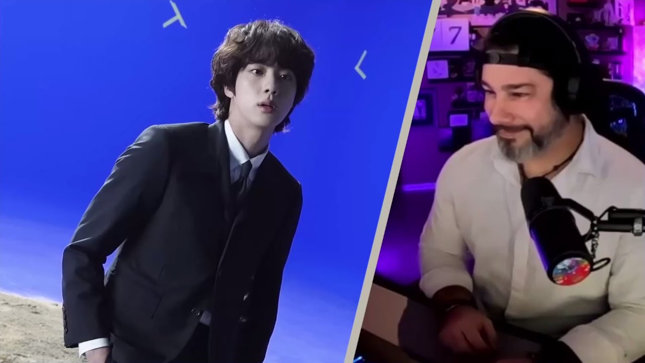 Реакция режиссера - 진 (Джин) «Астронавт» MV Shoot Sketch