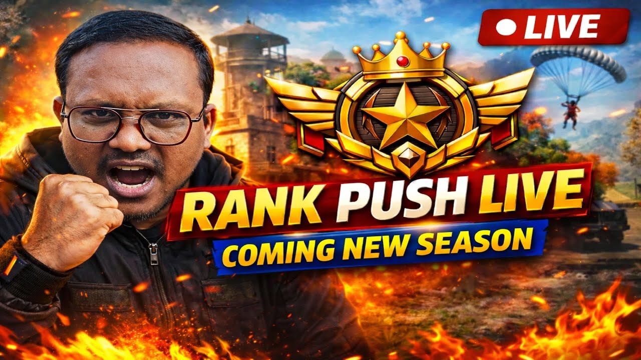 Live BGMI Rank Push with RamboX2 😈 | New Season Coming Soon