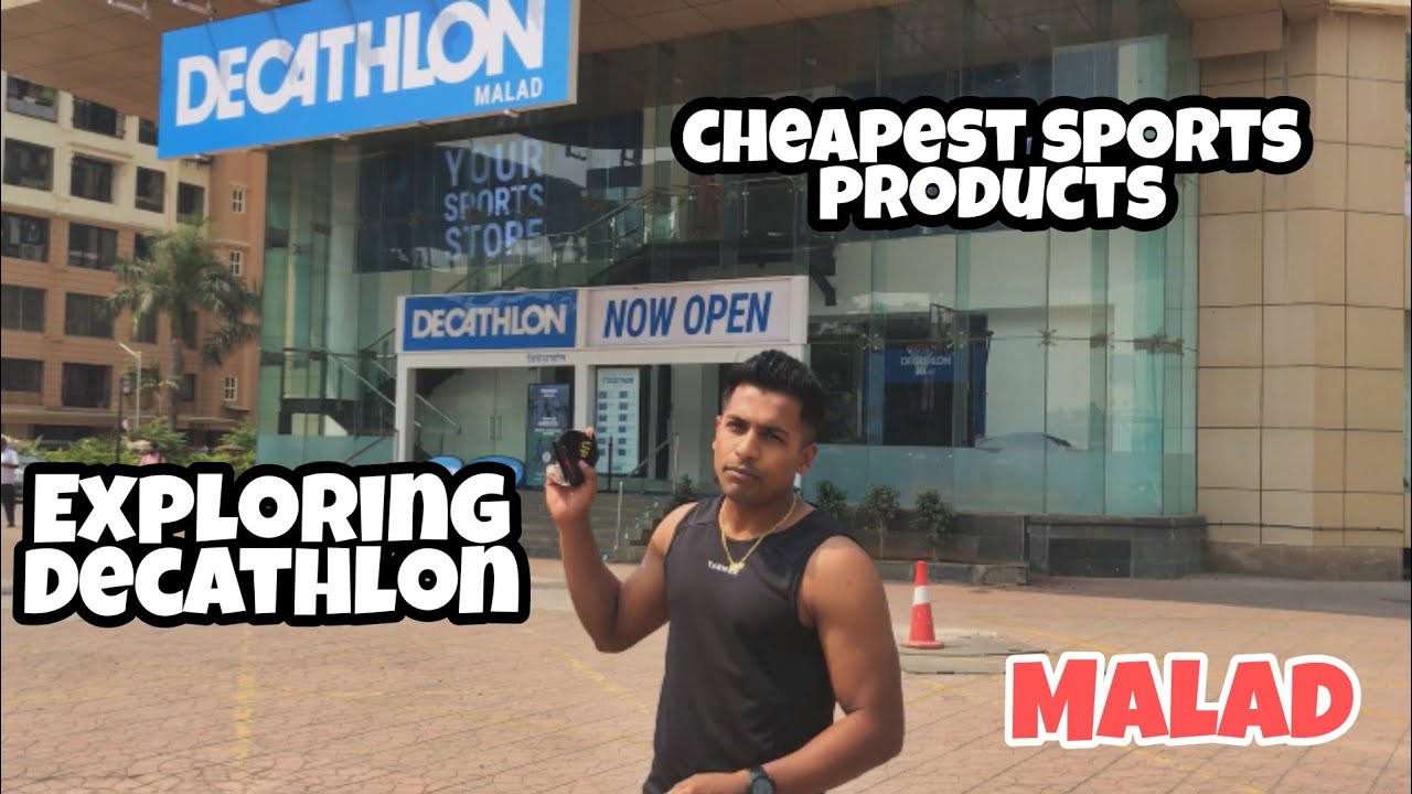Cheapest sports products shop | Decathlon malad | Fit it up| | Ashish Satarkar|