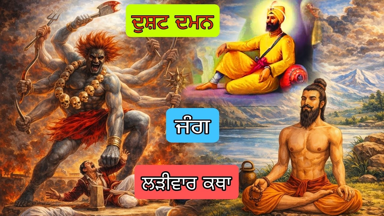 Guru Gobind Singh ji | ਜੰਗ| Dusht Daman | Part 2