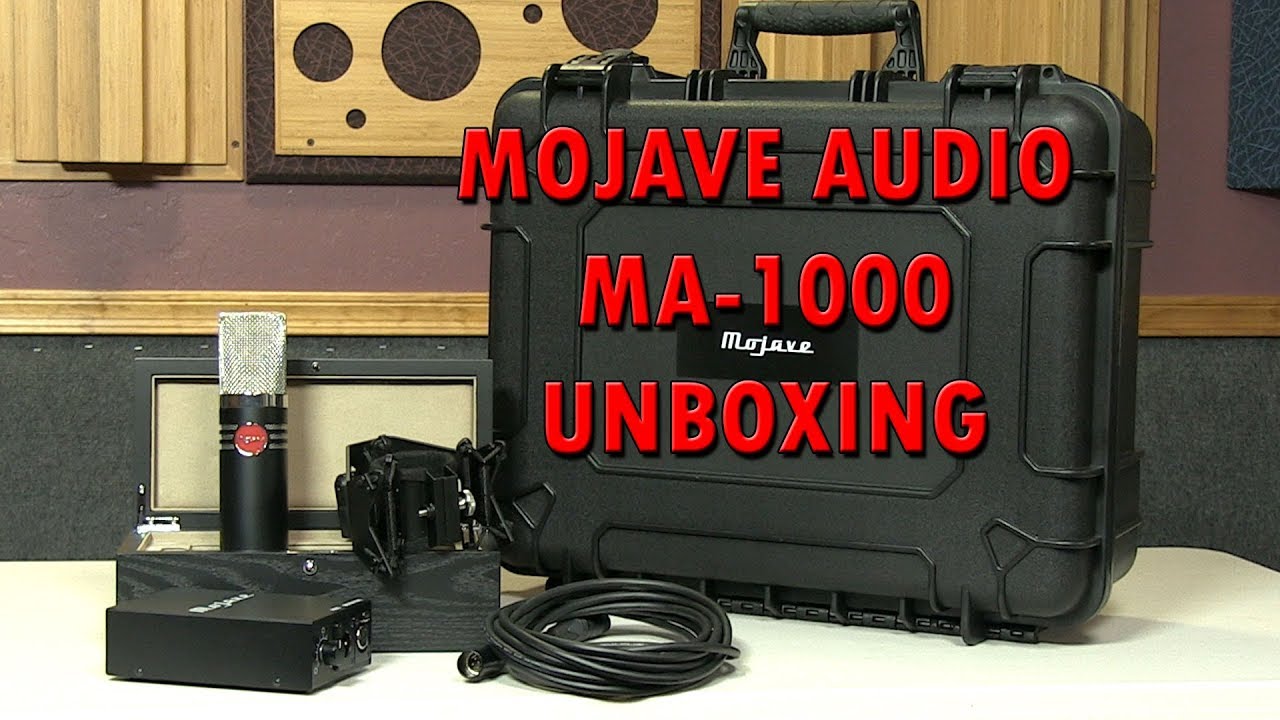 Mojave MA 1000 Tube Microphone Unboxing