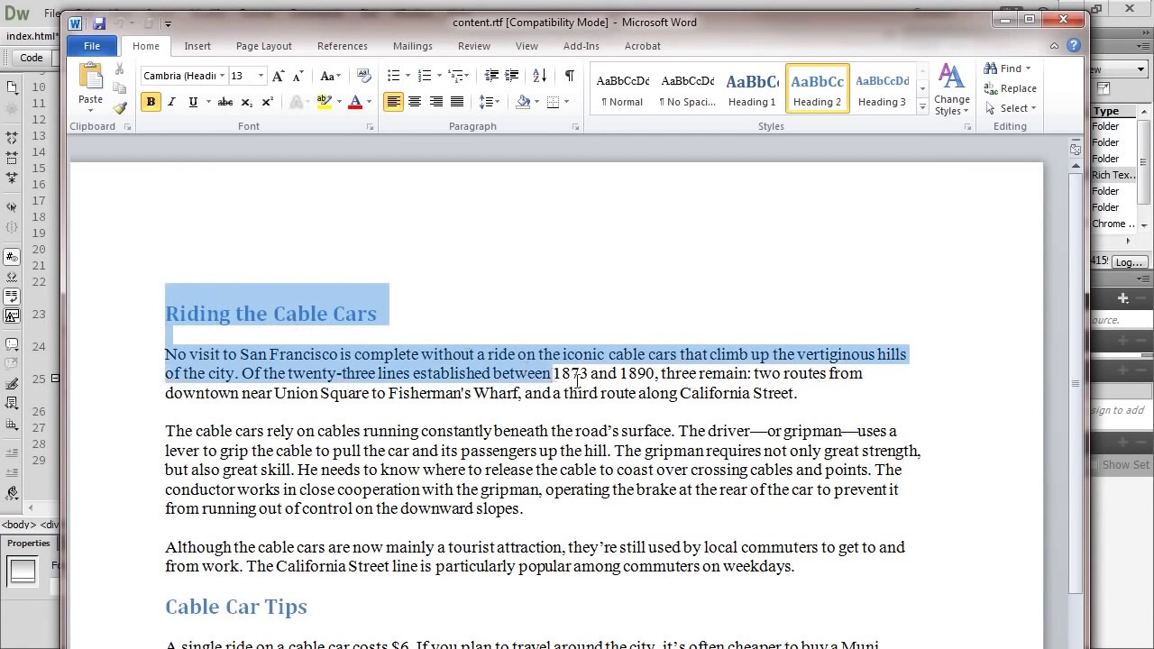 Adobe Dreamweaver CC Tutorial for Beginners   2015