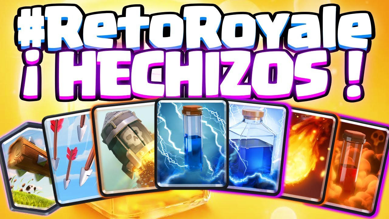 CONSIGO GANAR SOLO CON HECHIZOS!!! | #RetoRoyale | Clash Royale