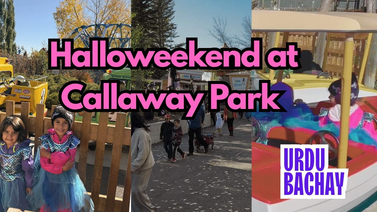 Kids trip at Halloweekend at Calaway Park