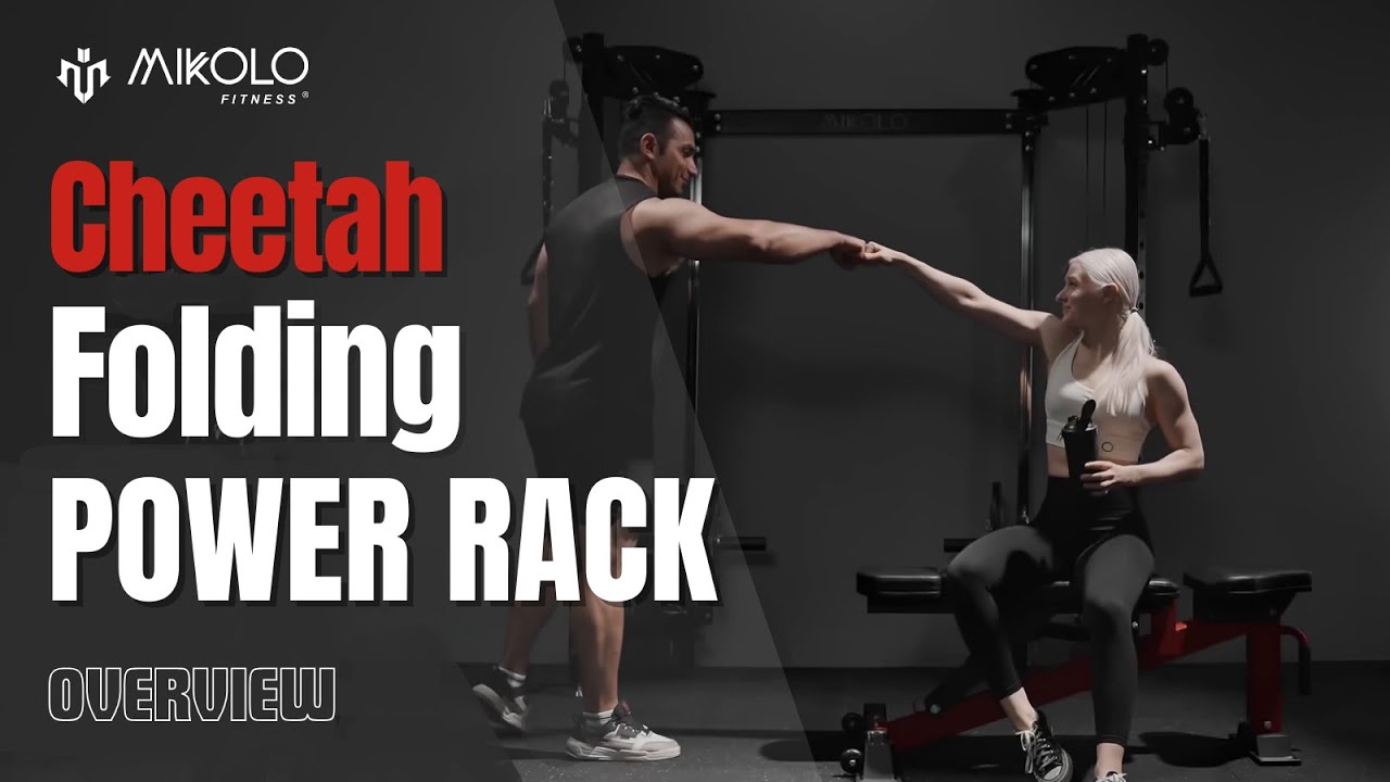 MIKOLO Cheetah Folding Power Rack Overview | Mikolo
