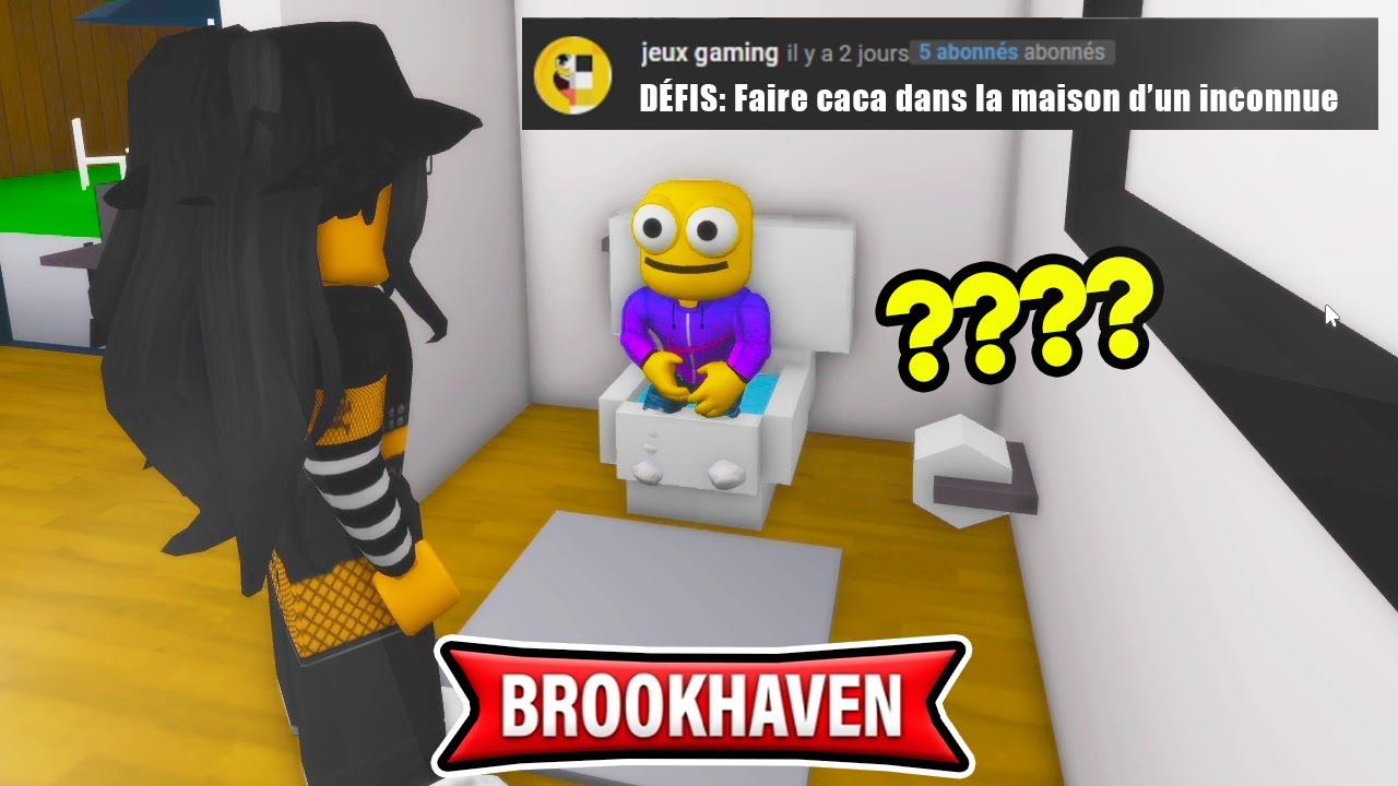 je fais vos défis sur brookhaven sinon je suis ban - brookhaven rp