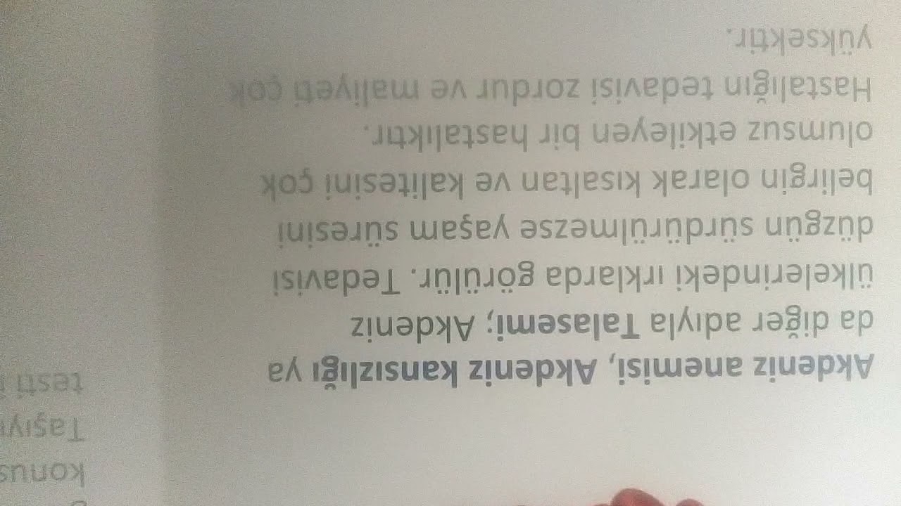 TALASEMİ TESTİ.💚 Evlilik &Ouml;ncesi Yaptırınız.💚